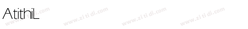 Atithi Light字体转换
